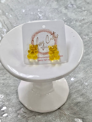 
            
                Load image into Gallery viewer, Yellow Gummy Bear Earrings
            
        