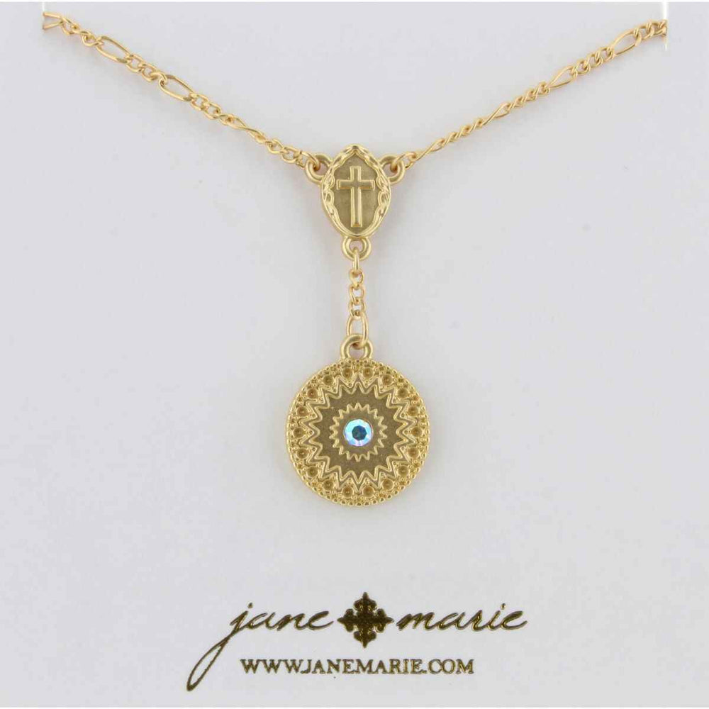 Moroccan Lariat Charm Necklace