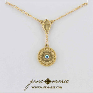 Moroccan Lariat Charm Necklace